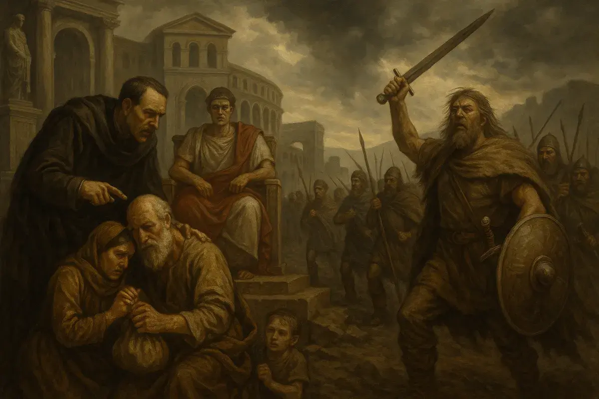 Barbarians and the Fall of Rome