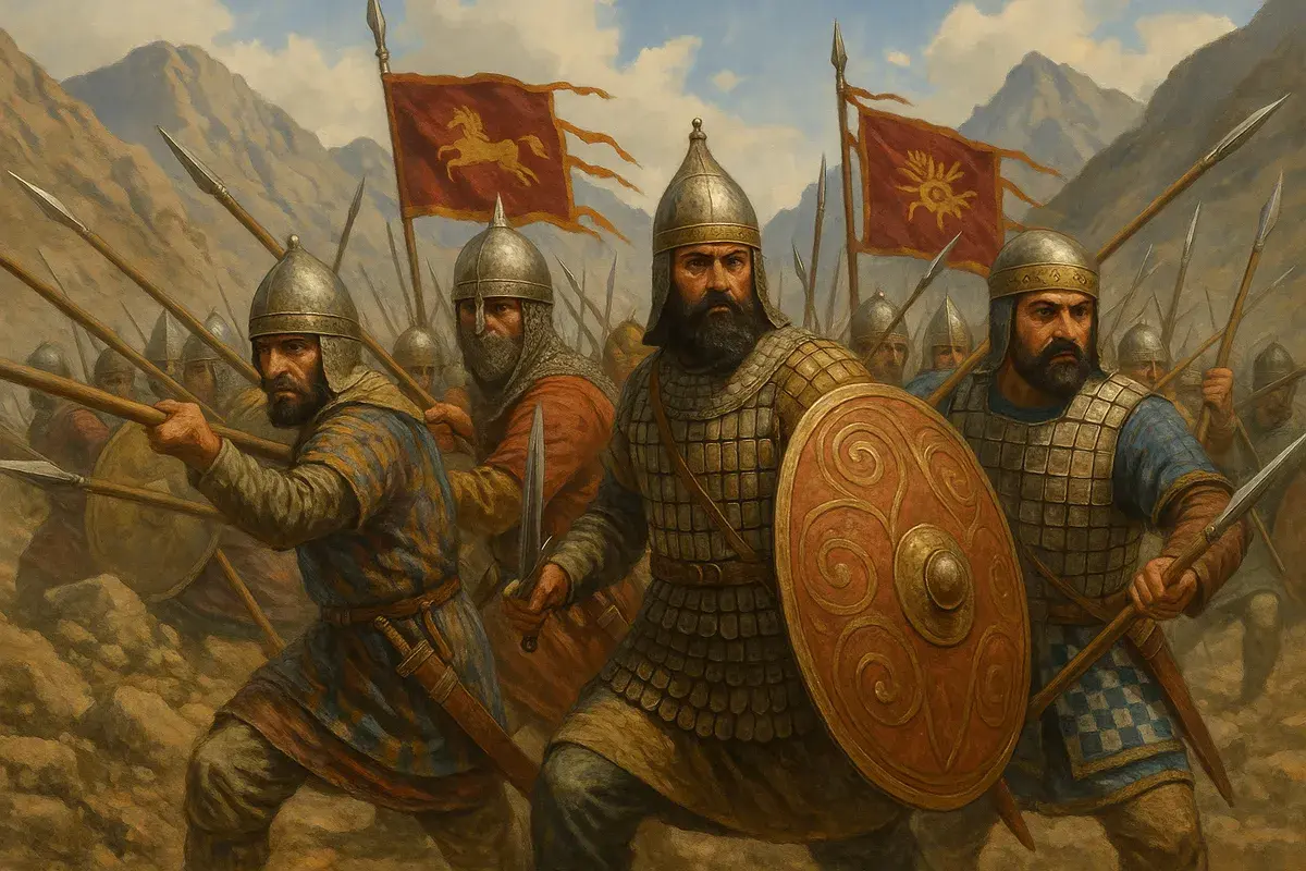 Daylamite warriors