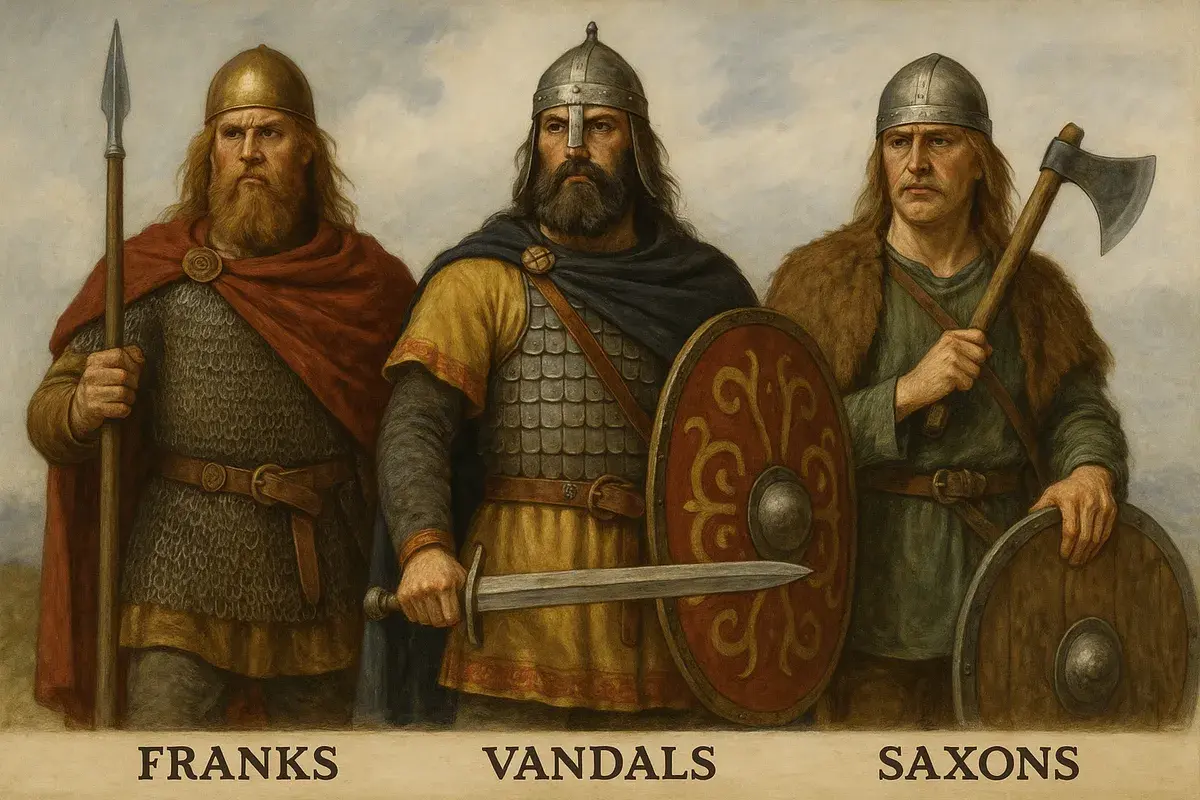 Franks, Vandals, and Saxons