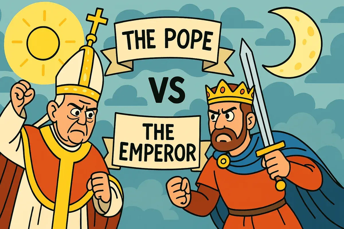 How Popes and Emperors Battled for Power in the Middle Ages