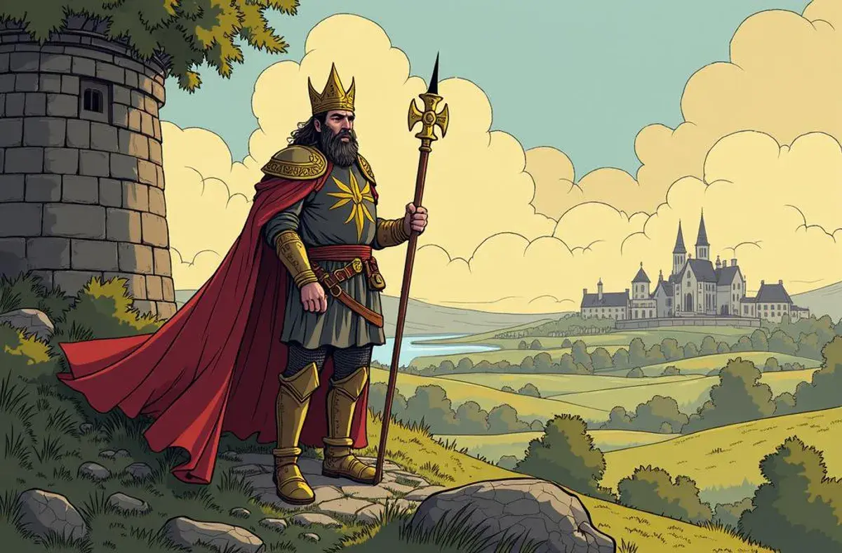 Amlaíb mac Illuilb, Early Scotland King