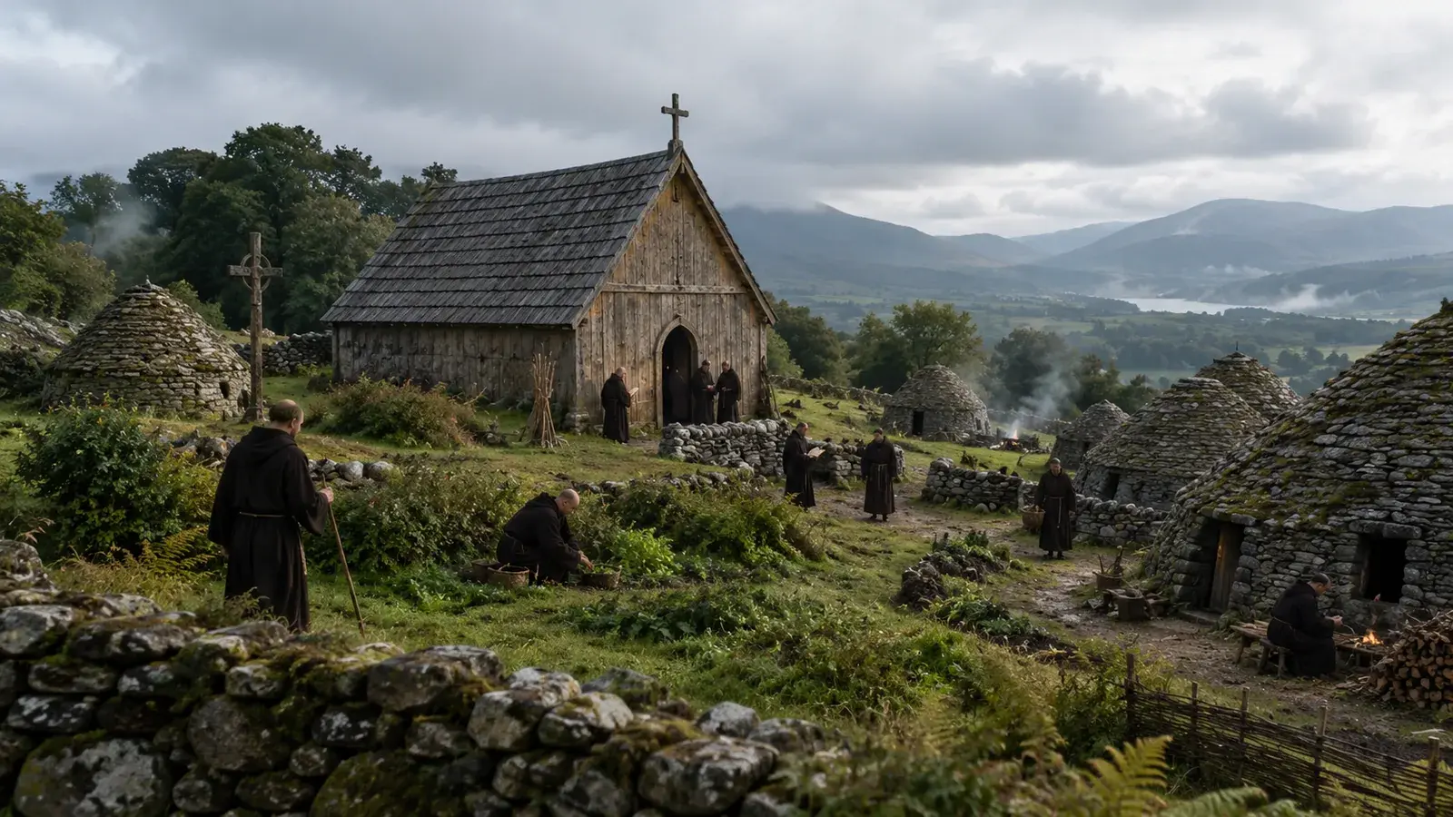The hilltop ecclesiastical site of Armagh in Northern Ireland