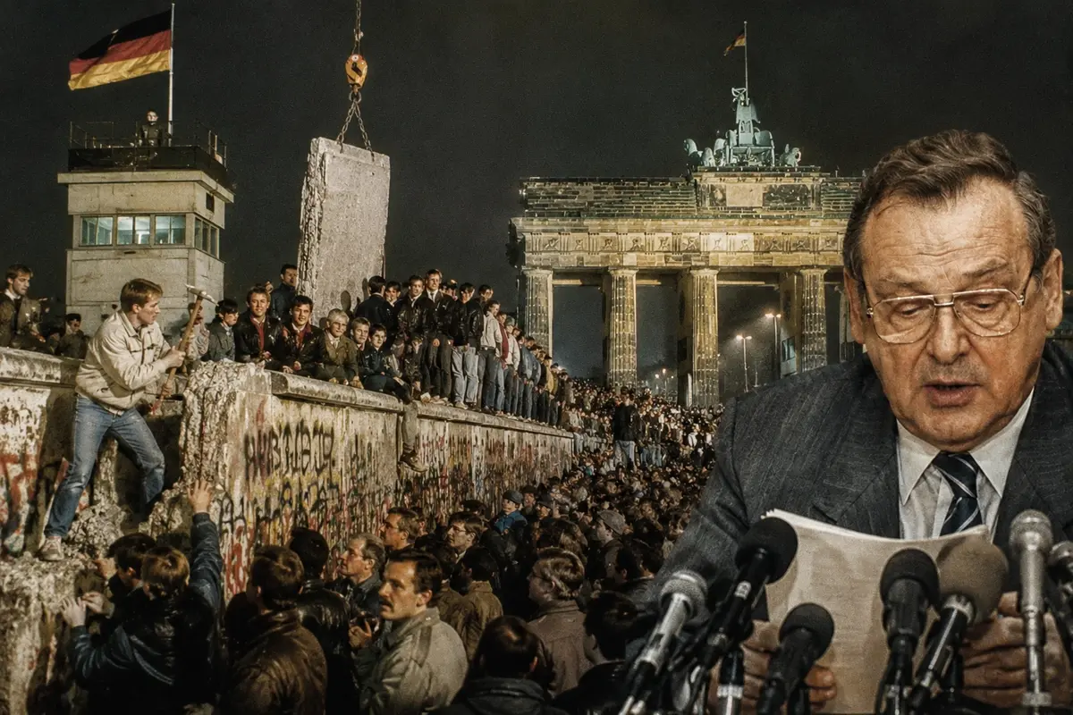 Berlin Wall: Why Germany Was Divided — and How It Fell Because of a Bureaucratic Mistake at a Press Conference