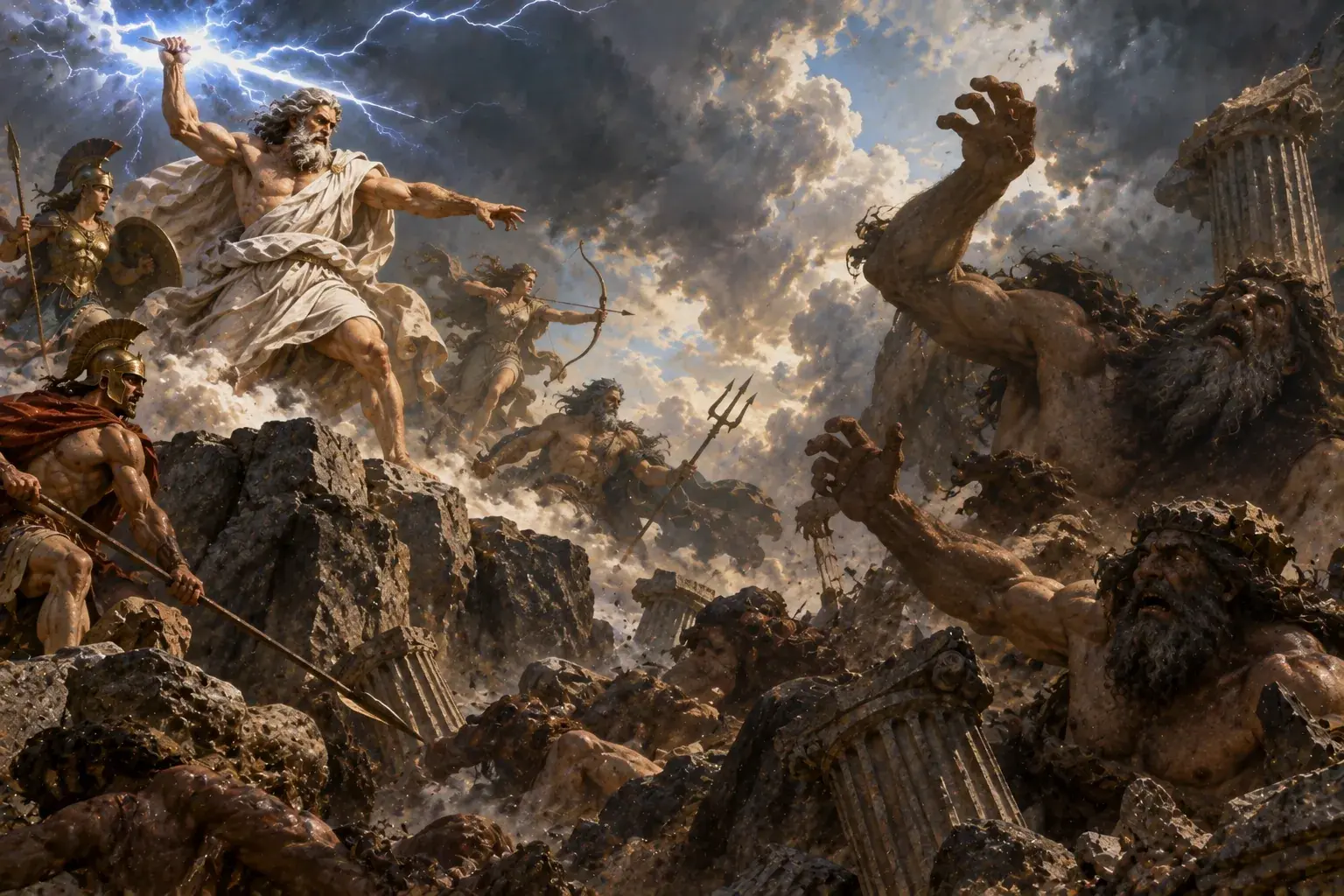 Zeus: King of the Greek Gods and Ruler of Mount Olympus