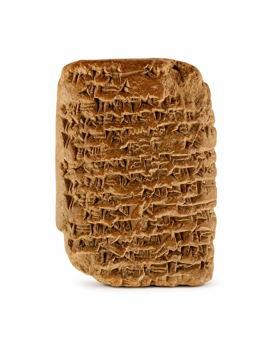 A cuneiform clay tablet from the Amarna letters archive, diplomatic correspondence between Late Bronze Age kings