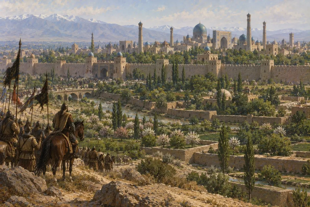 Death of Sultan Muhammad and the Captivity of Terken Khatun