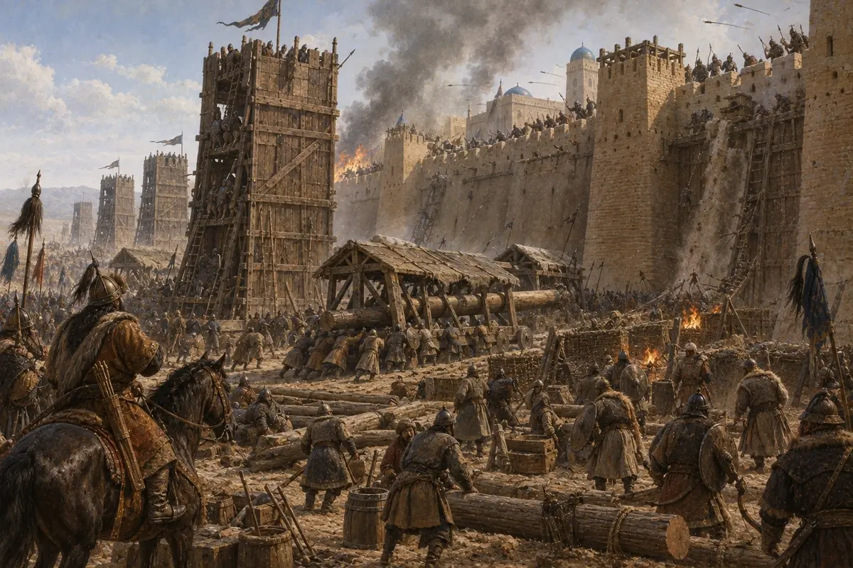 Mongol Siege Warfare: Otrar, Saganak, Toukat and Khujand
