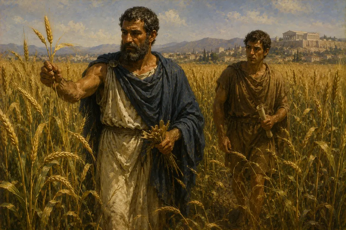 Thrasybulus walks through a cornfield with a messenger, casually snapping off every ear that stands taller than the rest.